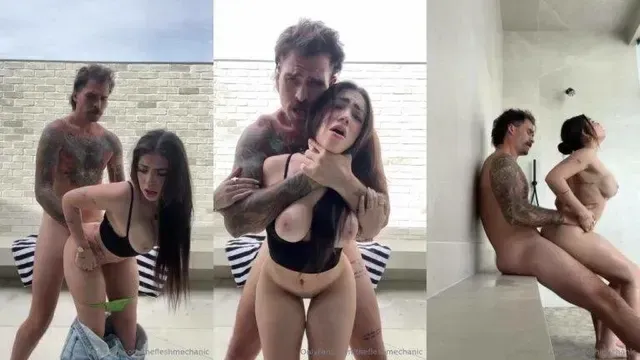 Lilsyourfav – NEW Hard Standing Sex BG With Thefleshmechanic